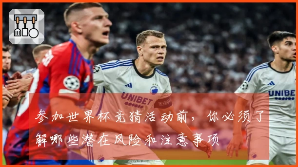 参加世界杯竞猜活动前，你必须了解哪些潜在风险和注意事项